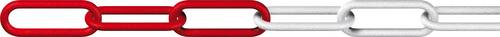 dörner + helmer 128953 Absperrkette Rot, Weiß Kunststoff 25m
