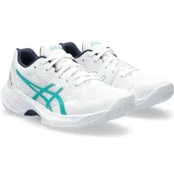 ASICS Kinder Volleyball-Sch. nieder Ki GEL-SKY ELITE GS ELITE, Größe 39 in Weiß Weiß