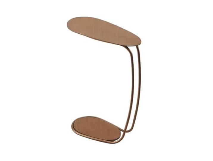 YCCHAH Sofatisch Kreativer C-förmiger Mini-Couchtisch, Extrem Schmaler Sofa-Metall-High-End-Kleiner Beistelltisch Wohnzimmer-Beistelltisch