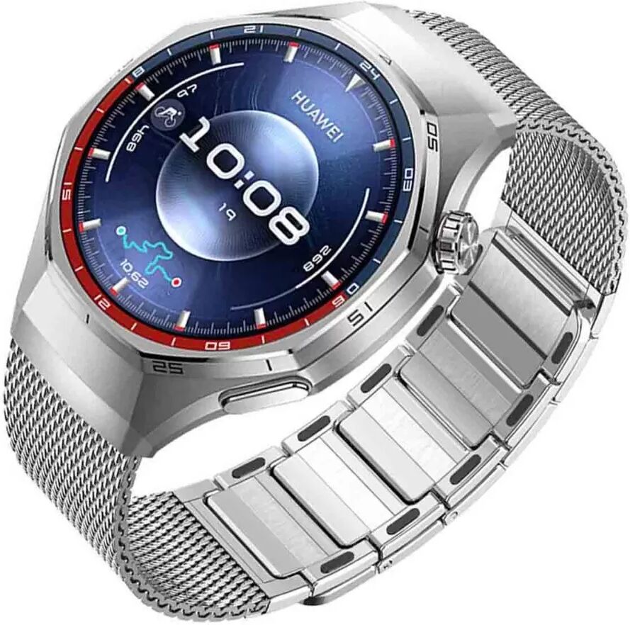 INF Magnetisches Edelstahl-Uhrenarmband kompatibel mit Huawei GT6 Pro Titan