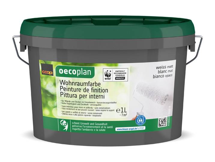Wohnraumfarbe 1L weiss