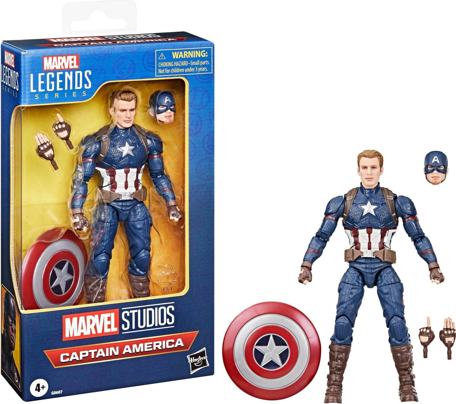 Hasbro Marvel Legends Captain America Figurine Avengers Endgame 15 cm