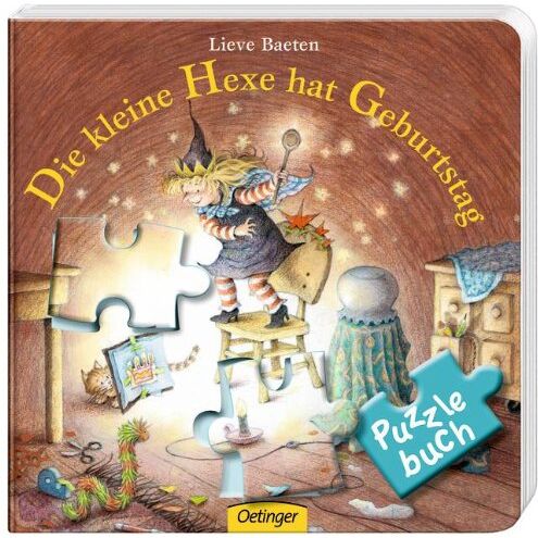 Lieve Baeten - Die kleine Hexe hat Geburtstag - Puzzlebuch - Preis vom 09.10.2026 07:28:09 h