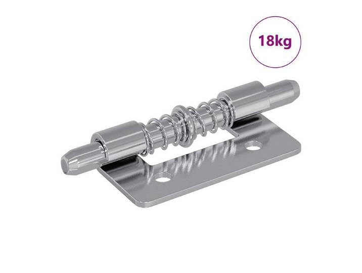 vidaXL Schrankeinsatz Riegel 1800 Stk. Silber 46 x 17 x 1,2 mm Stahl (1800 St)