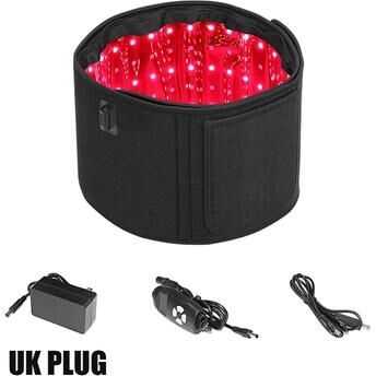 Uplift Essentials Red Infrared Light Therapy Belt For Fat Burning And Pain Relief black Uk