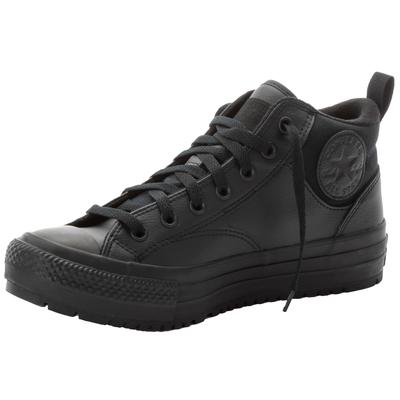 Sneakerboots CONVERSE "CHUCK TAYLOR ALL STAR MALDEN STREET", Herren, Gr. 46, gefüttert, schwarz (schwarz, schwarz), Synthetik, Schuhe Sneakerboots, gefüttert