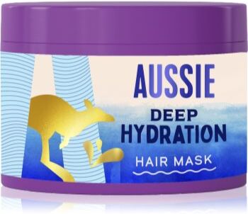 Aussie Deep Hydration Hair Mask máscara hidratante intensiva para cabelo seco a danificado 500 ml. Deep Hydration Hair Mask