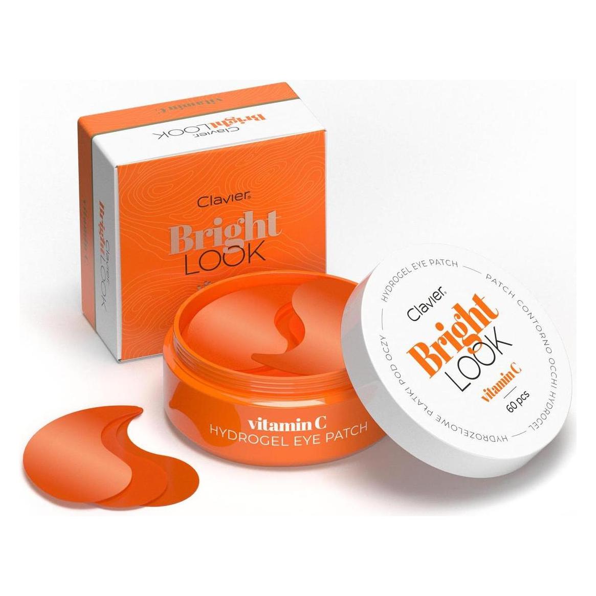 Clavier Bright Look Eye Patches Vitamin C 60Pcs. (Augenpatches, Tag + Nacht) (43069985)