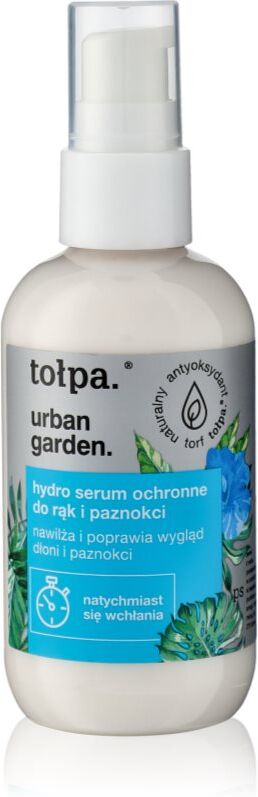Tołpa Urban Garden Protective Hydro Serum sérum hydratation intense mains et ongles 100 ml