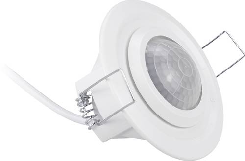 Grothe 94501 Decke PIR-Bewegungsmelder 360° Relais Weiß IP20 (Schaltbox), IP40 (Sensor)