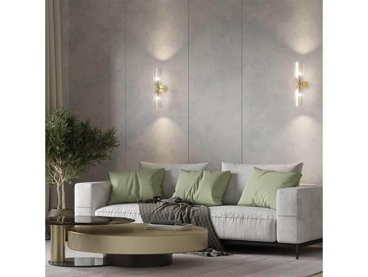 Maytoni Wandlampe Antic, dimmbar, messing / gold, für Flurbereich, Wandleuchte, Wandlampe Innen