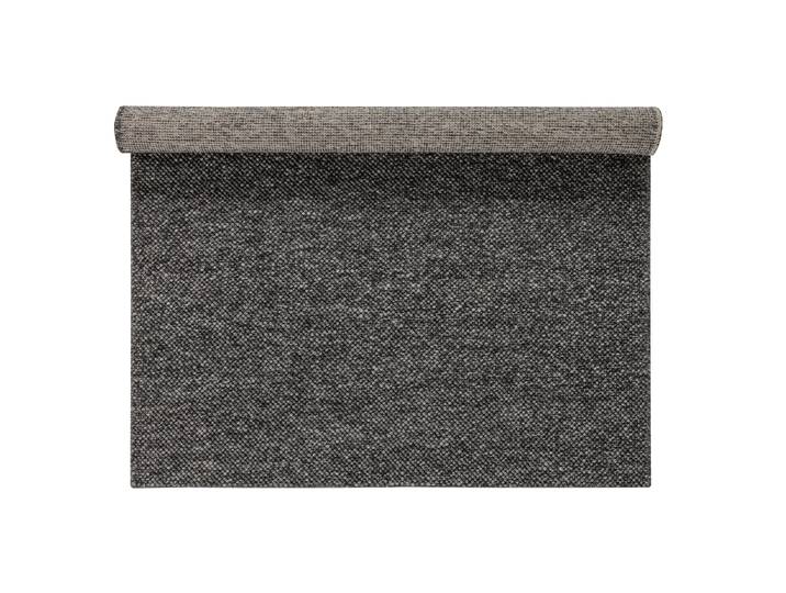 Scandi Living Tapis en laine Flock gris foncé 170x240 cm