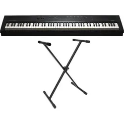 Kurzweil Stage Piano KAE1-LB 88 Tasten mit Ständer (88 Tasten), Keyboard, Schwarz