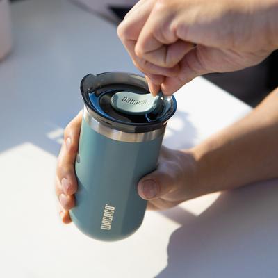 Multicon Wholesale Hub Double wall Stainless Steel Travel Tumbler, Vacuum Insulated Coffee Mug, Thermo Drinkware pomona Green