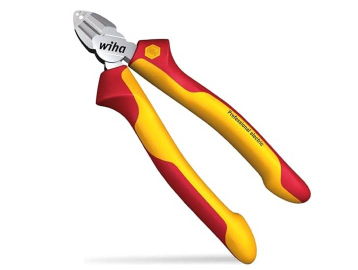 Wiha Alicates de corte diagonal de aislamiento Professional electric con DynamicJoint® 160 mm, 61/2 (27431)