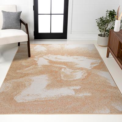JONATHAN Y Marmo Abstract Two-Tone Modern Area Rug