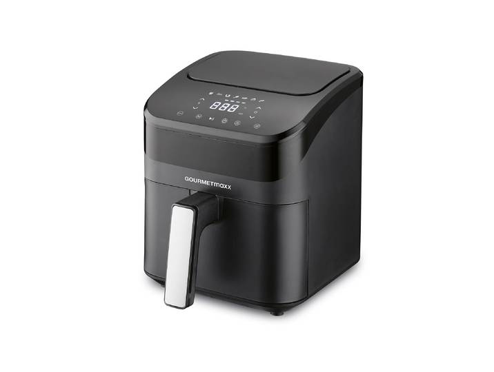 GOURMETMAXX Heissluftfritteuse 4 l , schwarz, Fritteusen, Heissluftfritteuse
