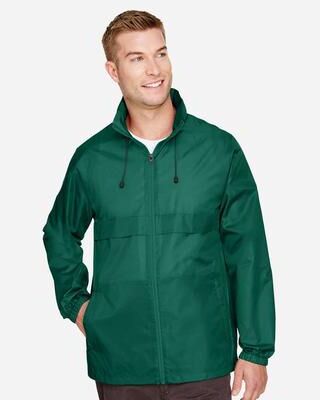 Team 365 TT73 Zone Protect Lightweight Jacket in Sport Forest Green size XL   Polyester