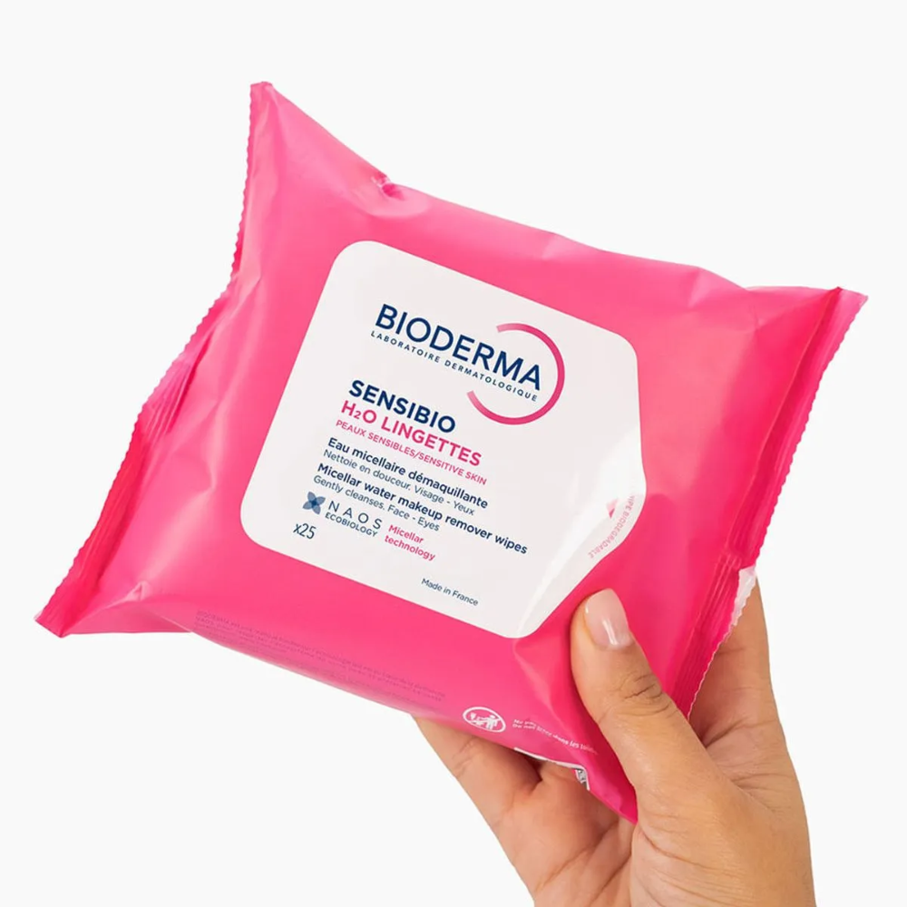 Bioderma Sensibio H2O Soft Cleansing Wipes 25&nbsp;un.