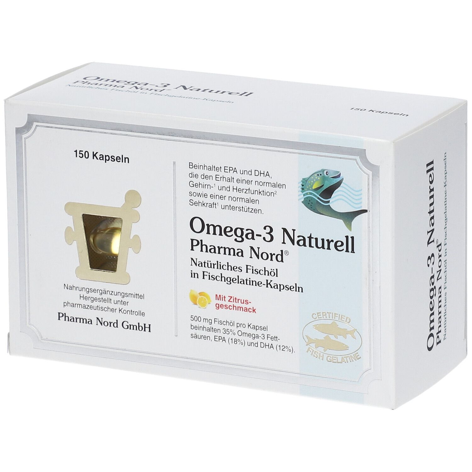 Omega-3 Naturell Kapseln 150 St