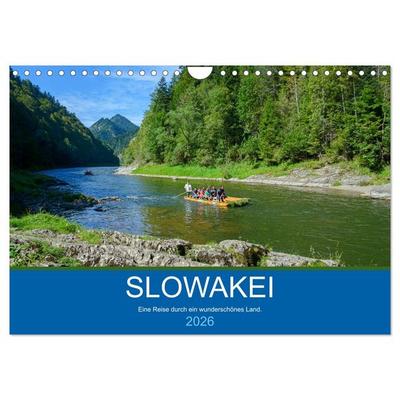 Slowakei - Eine Reise durch ein wunderschönes Land. (Wandkalender 2026 DIN A4 quer), CALVENDO Monatskalender