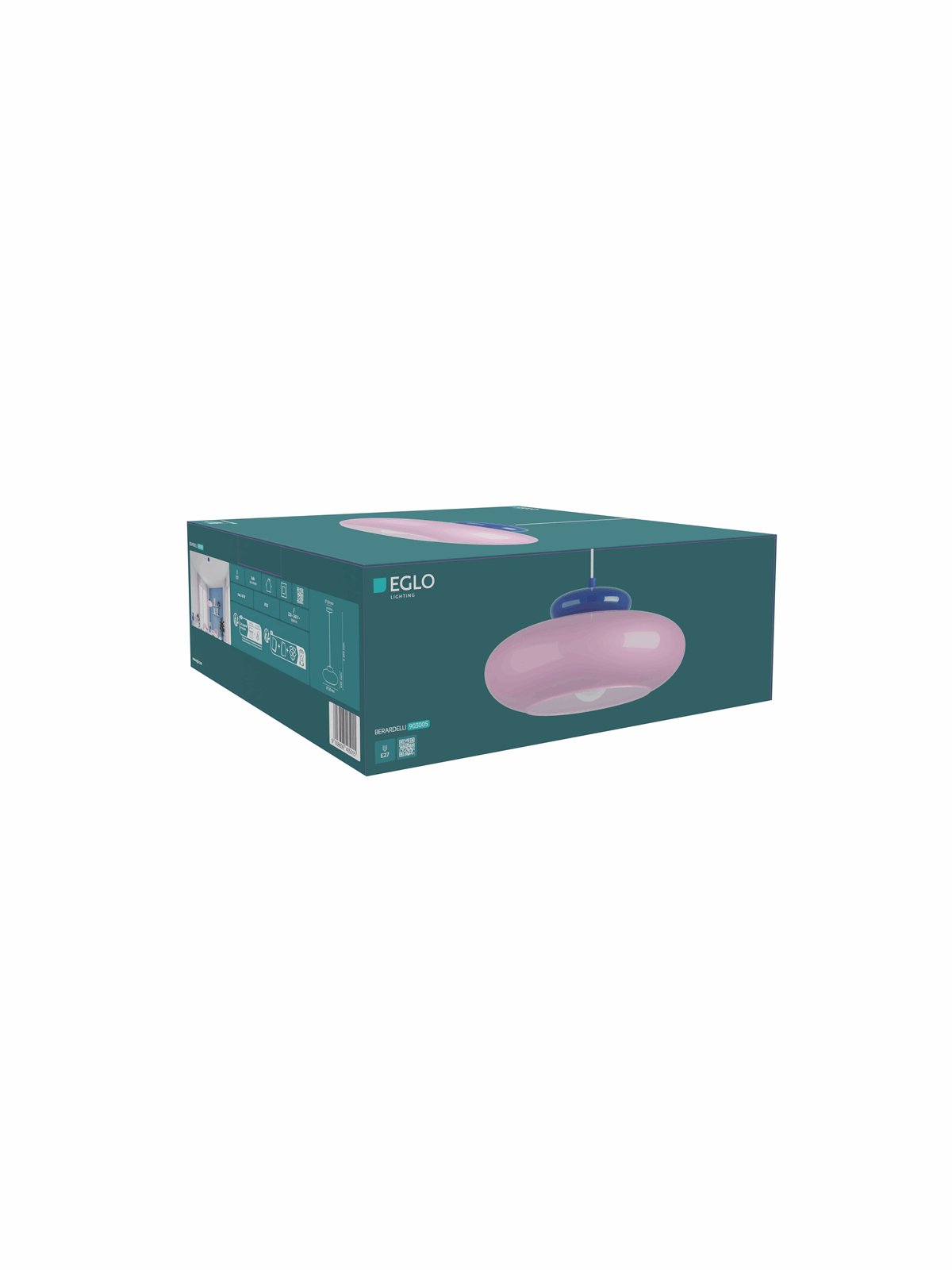 EGLO BERARDELLI PENDEL Ø:320 ROSA