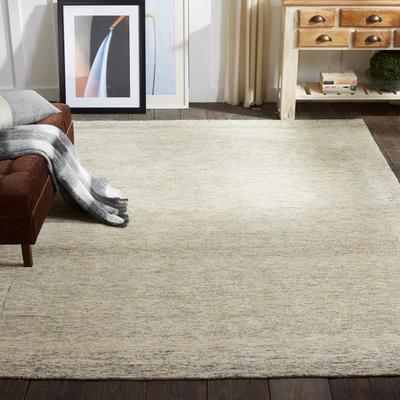 KALATY Tan Tweed Area Rug