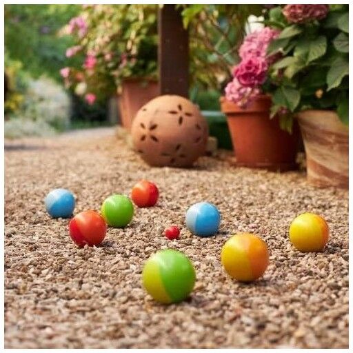 Jeu de boules, sac en coton - Goki