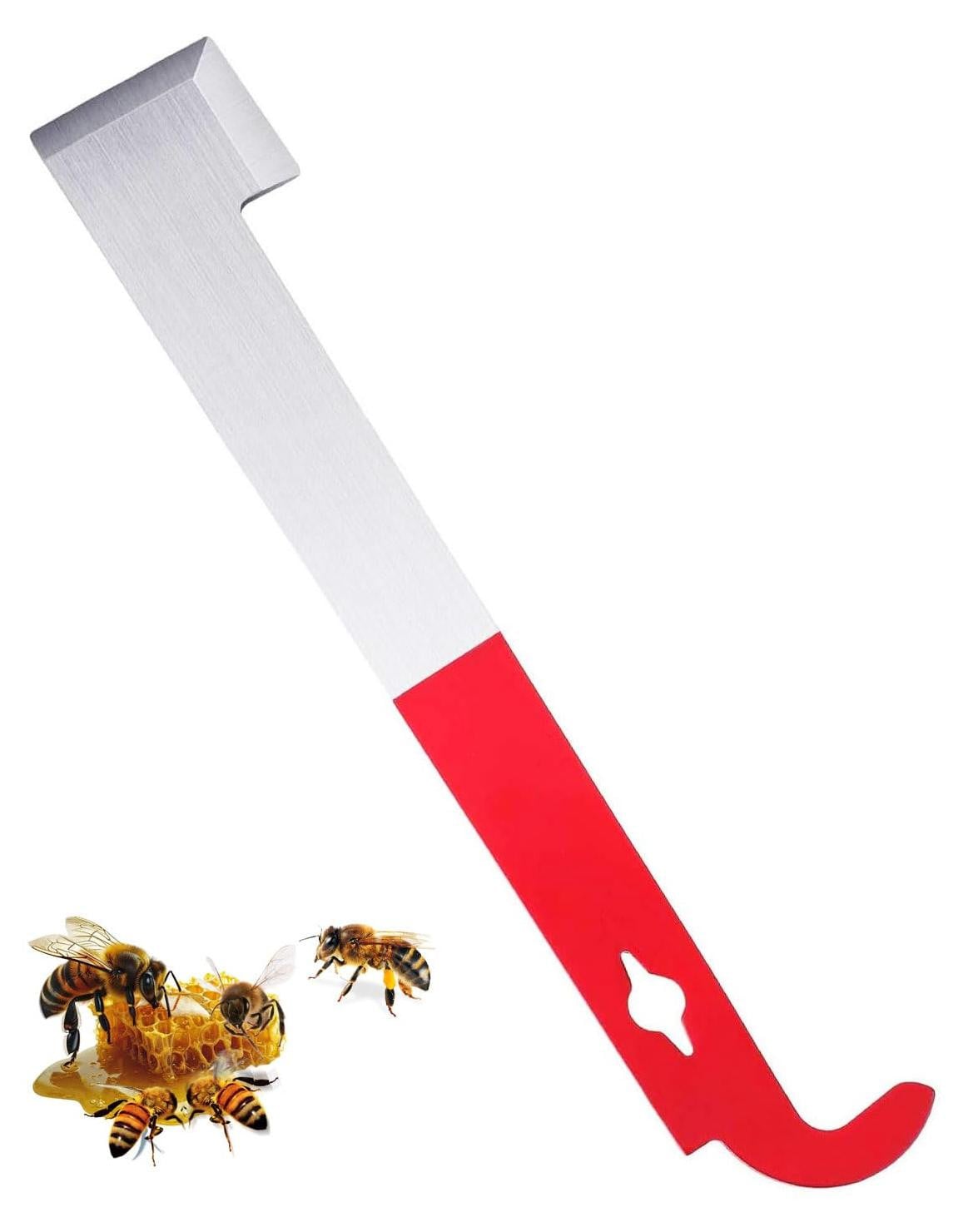 Dripio Imkergereedschap van roestvrij staal met frameheffer en schraper, 26 cm
