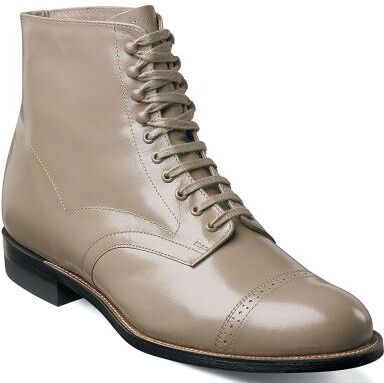 Stacy Adams Madison Hi Top - Mens 12 Tan Boot D
