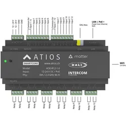 Aeotec, Aktor, ATILADER12 - Atios KNX Bridge ADE-R12 (Matter over LAN) (Dimmaktor, Schaltaktor)