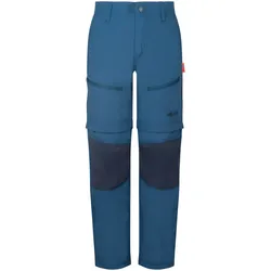 Trollkids Kinder Nordfjord Zip-off Hose Slim Fit - 116 - madeira blue