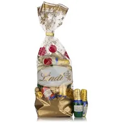 LINDT Edle Fläschen mit Alkohol, 5 Sorten exklusiv bei QVC Inhalt 553g, 25 Stück