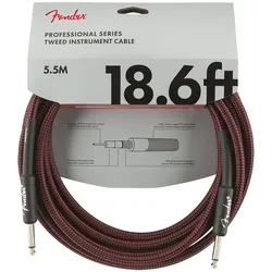 Fender Pro Series RedTweed 5,5 m - Instrumentenkabel