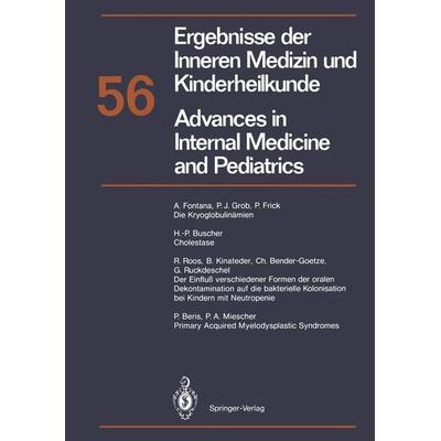 Ergebnisse der Inneren Medizin und Kinderheilkunde / Advances in Internal Medicine and Pediatrics, Taschenbuch von , Springer Berlin,