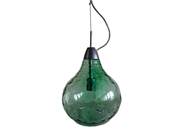 Suspension métal cloche vert D30cm