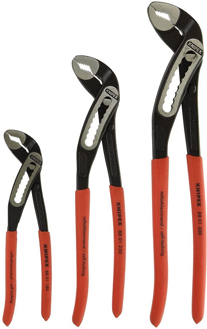 Jeu de 3 pinces ALLIGATOR KNIPEX 00 20 09 V03