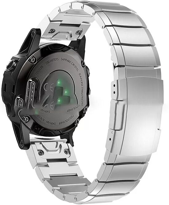 INF Silbernes Uhrenarmband für Fenix 5s/6s/7s/8 43mm