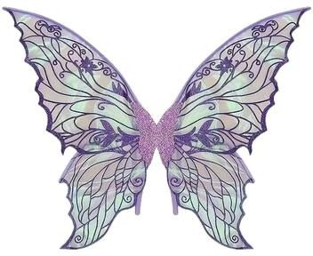 Uplift Picks Sparkling Organza Fairy Wings Create Magical Costumes For Parties And Cosplay purple