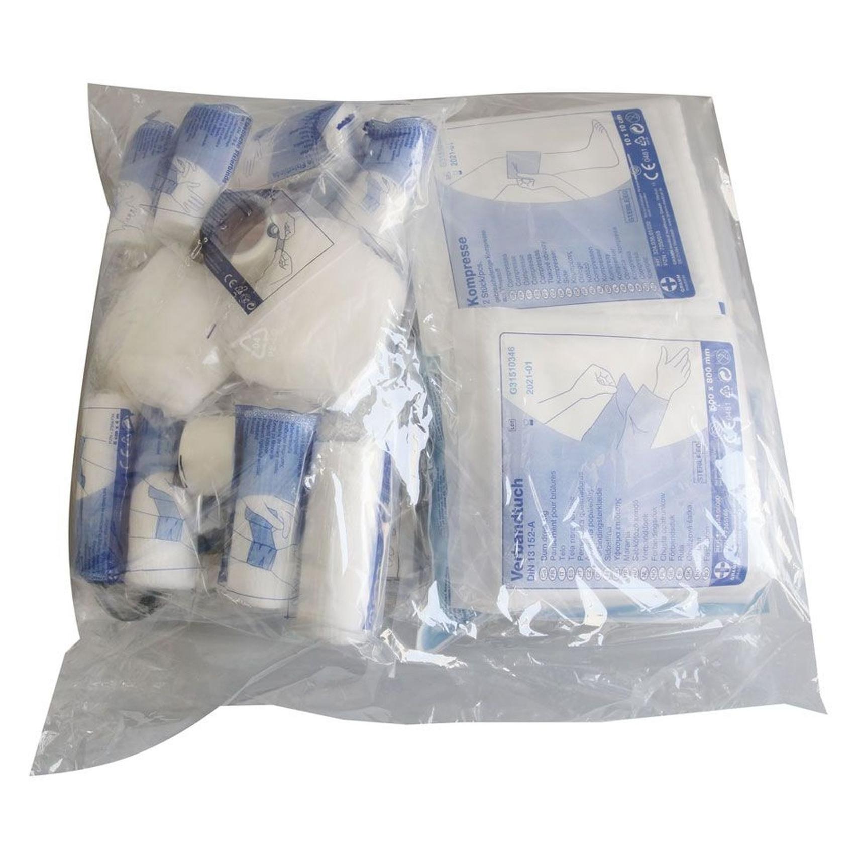 franz mensch Nachfüllpack für Verbandskasten Maxi transparent (Erste Hilfe Set Zubehör) (50041)