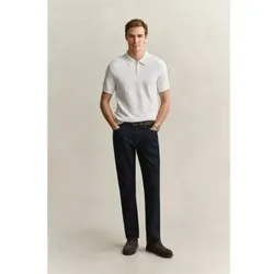 Gant für Herren. 1000021 Jeans Regular Fit dunkelblau gewaschen (40/34), Lässig, Baumwolle, Denim, Klassisch