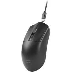 Mars Gaming Mmwelite (Kabelgebunden, Kabellos), Maus, Schwarz
