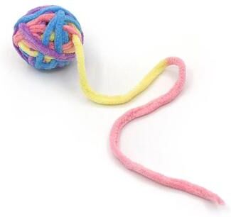 Uplifted Finds Dr.DC Colorful Wool Cat Teaser Toy Balls lavender