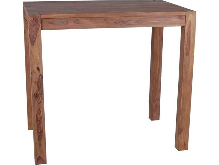 Bartisch Thali 120x75cm Massivholz Teak Modern Indien Indisch