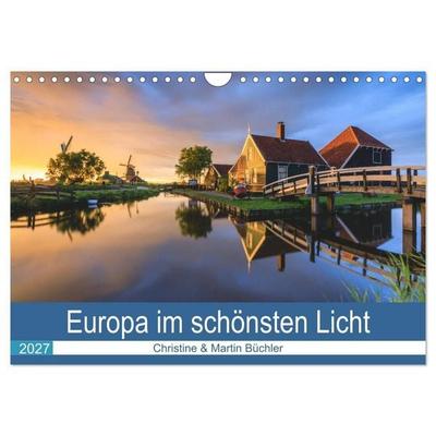 Europa im schönsten Licht (Wandkalender 2027 DIN A4 quer), CALVENDO Monatskalender