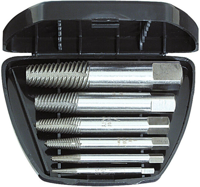 Mob Peddinghaus Jeu de 6 extracteurs de goujons en coffret«Hi Trac», Type: 6 (46161-200)