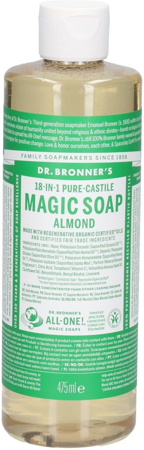Dr. Bronner's DR Bronners SAV LIQ Amande 475Ml 475 ml Flüssigseife