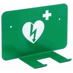 Defibrillator Wandhalterung, grün, universell