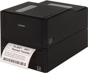 Citizen CL-E321, Direkt Wärme/Wärmeübertragung, 203 x 203 DPI, 200 mm/sek, Kabelgebunden, Schwarz