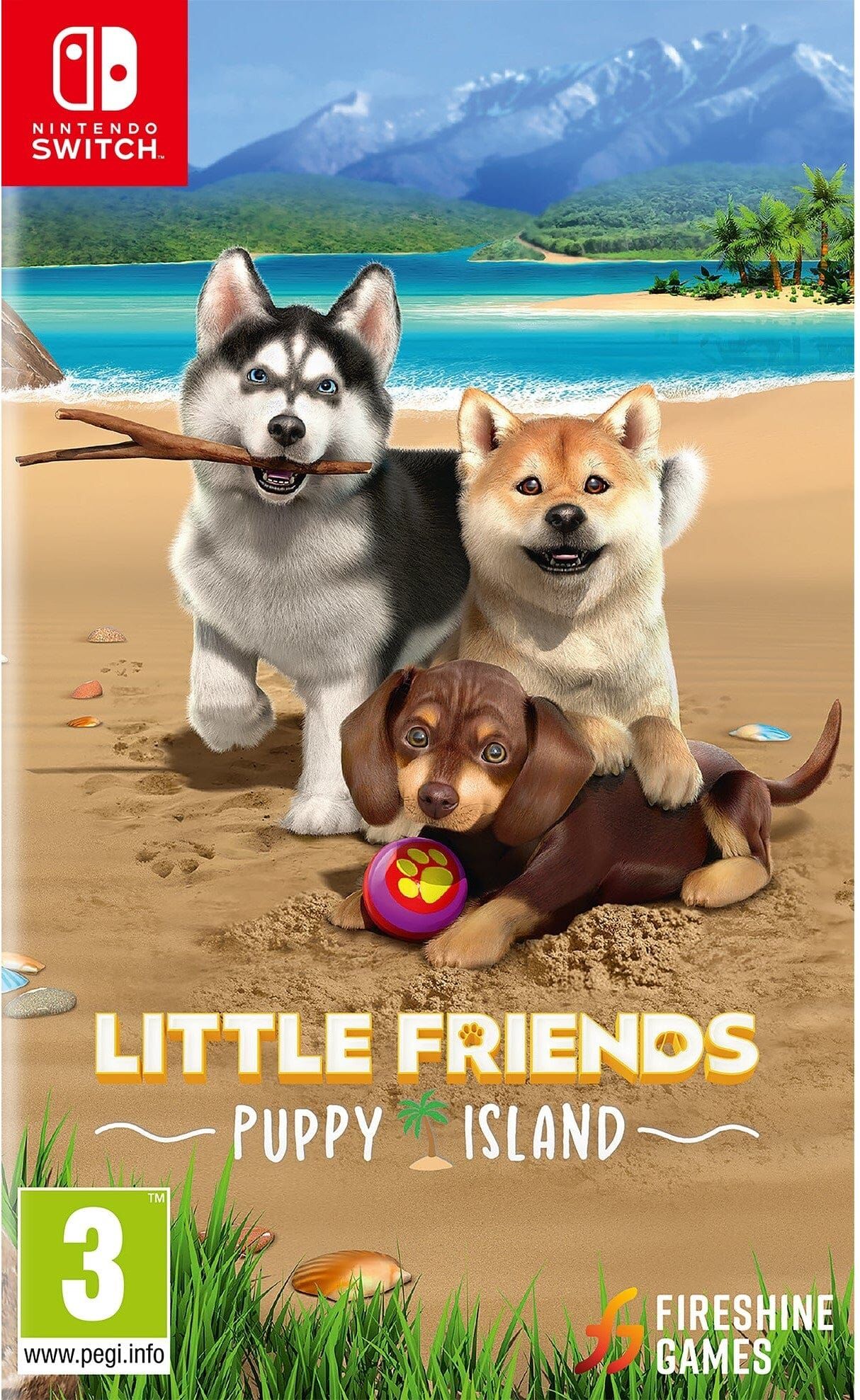 SOLD OUT SALES AND MARKETING Little Friends: Puppy Island for Nintendo Switch - Explore Tropical Island Paradise with Puppies - 9 Breeds, 350 Outfits, and Accessories